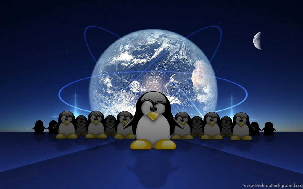 Penguin Cartoon Earth Planet Sci fi Wallpapers
