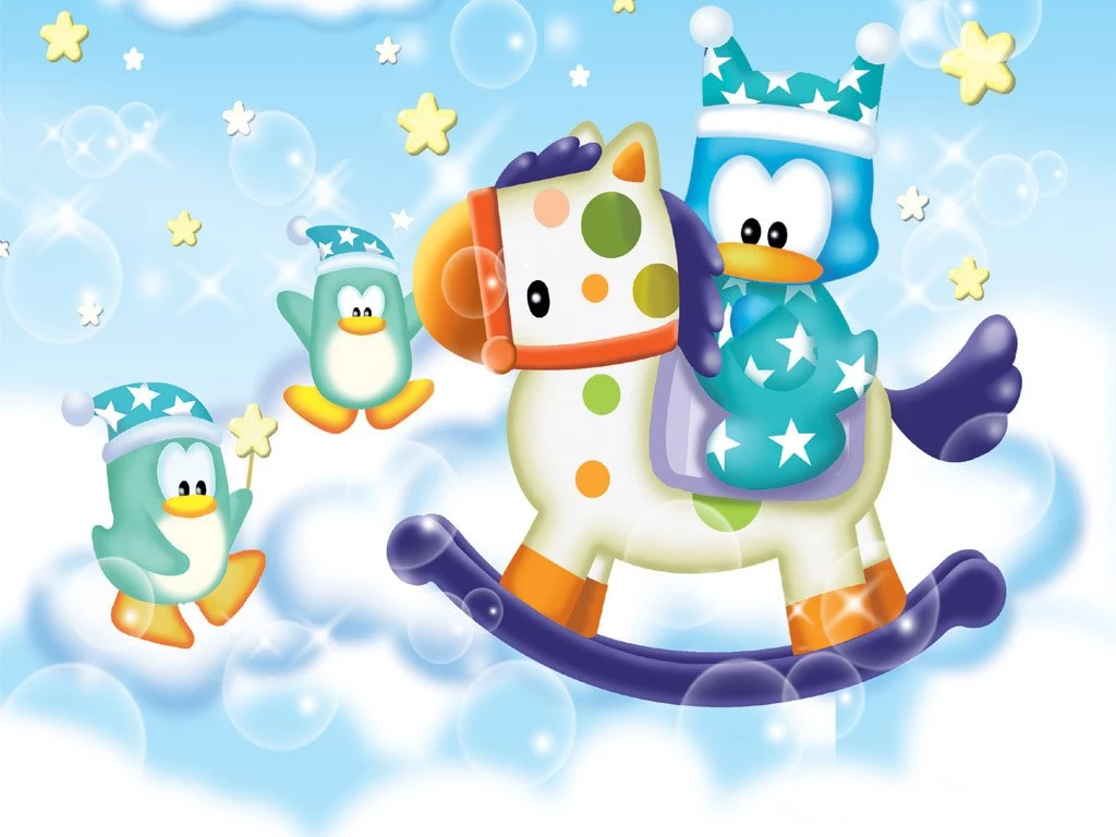 Korean Cartoon Character Cartoon Penguin Pingki3 Wallcoo.net