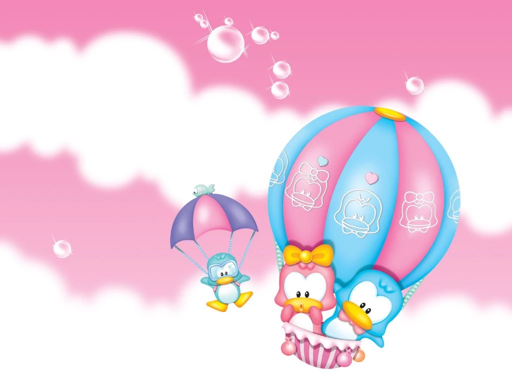 Korean Cartoon Character Cartoon Penguin Pingki1 Wallcoo.net