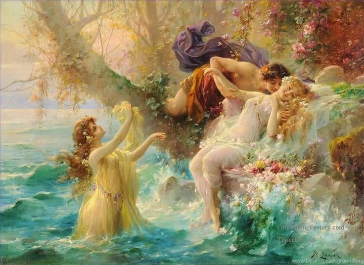 Love In Spring Hans Zatzka