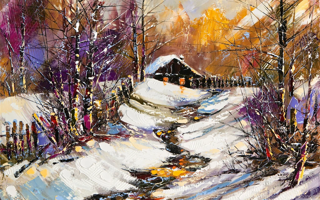 Oil Painting HD Desktop Wallpapers : High Definition : Fullscreen ...