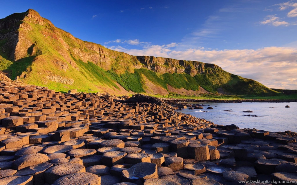 Stepped Cliffs On The Coast Of Ireland Wallpapers And Images ...