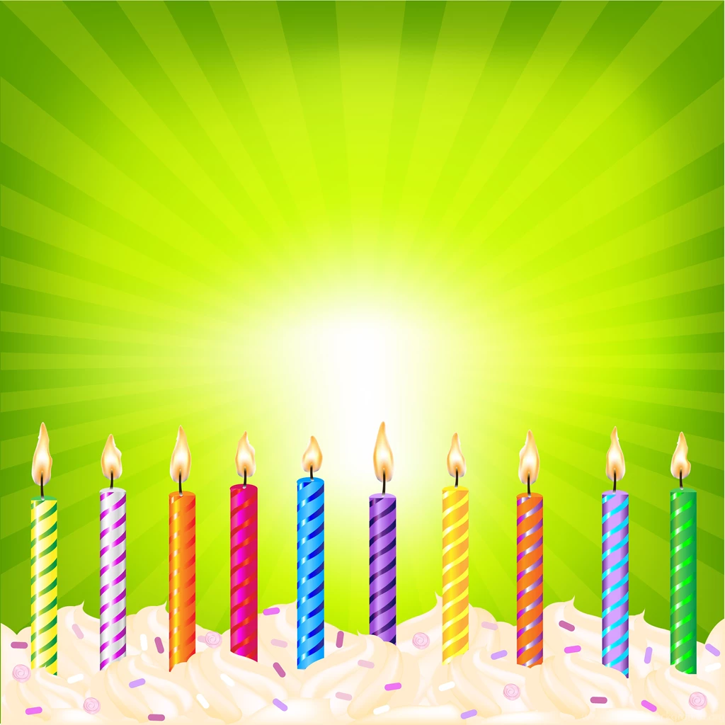 Birthday Backgrounds With Candles