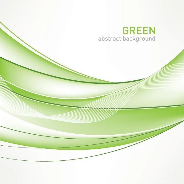 Green Abstract Backgrounds Vector Graphic — Template