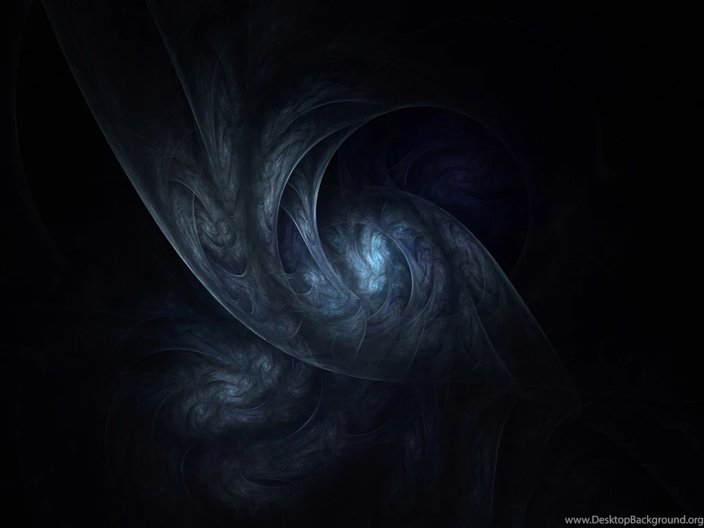 Fractal Texture Dark Web Abstract Nether World Abyss Blue Grey Light Wallpaper.jpg