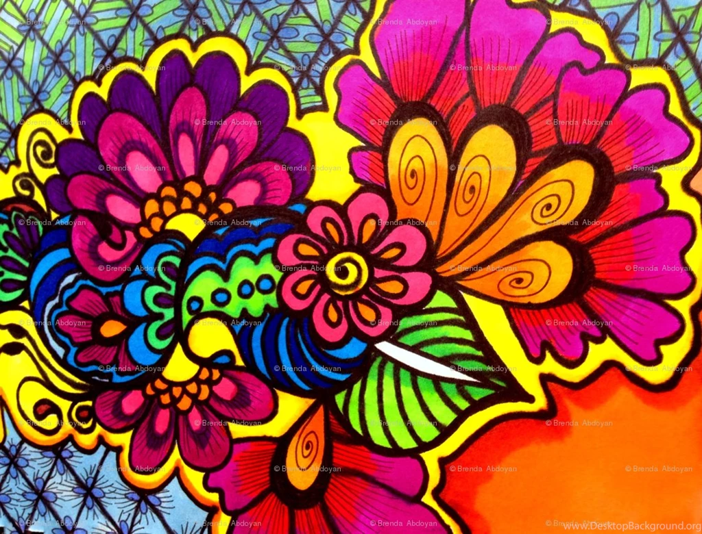 Henna Fabric, Wallpapers & Gift Wrap Spoonflower