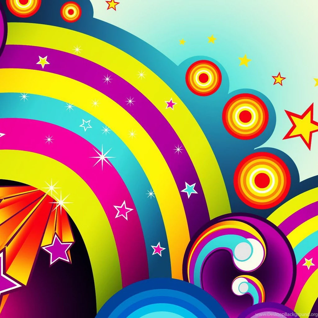 Rainbow iPad Wallpapers