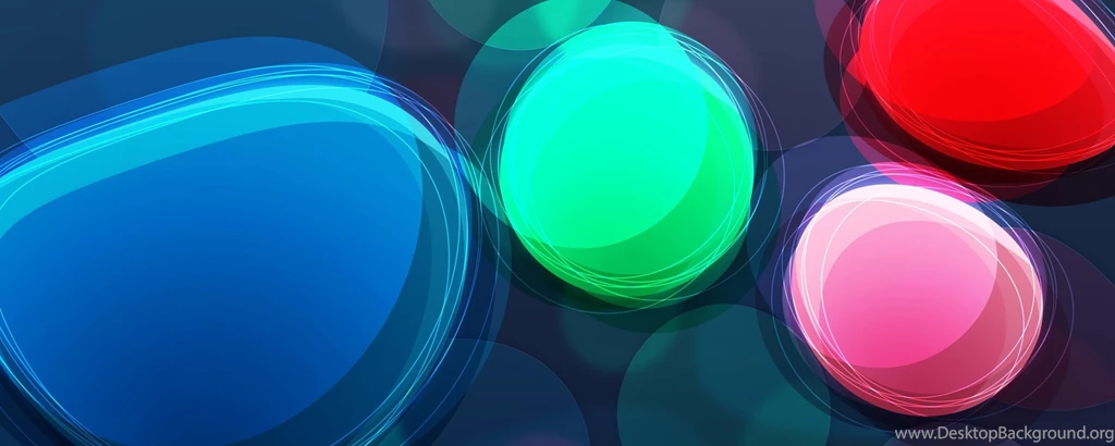 Download Wallpapers 2560x1024 Circles, Colorful, Colored Dual ...
