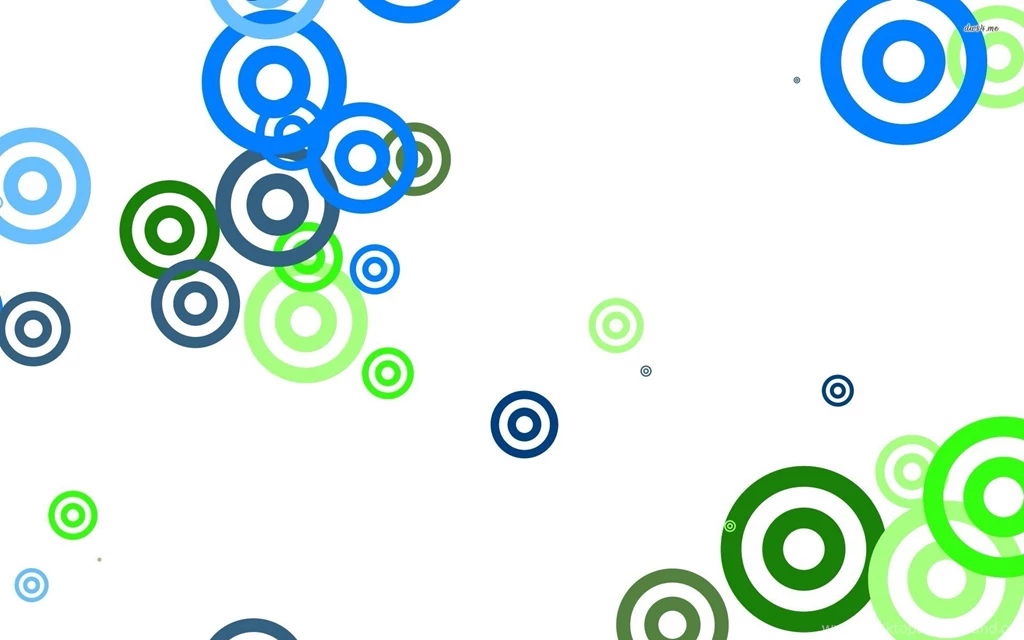 Blue And Green Circles (id: 87690) – BUZZERG
