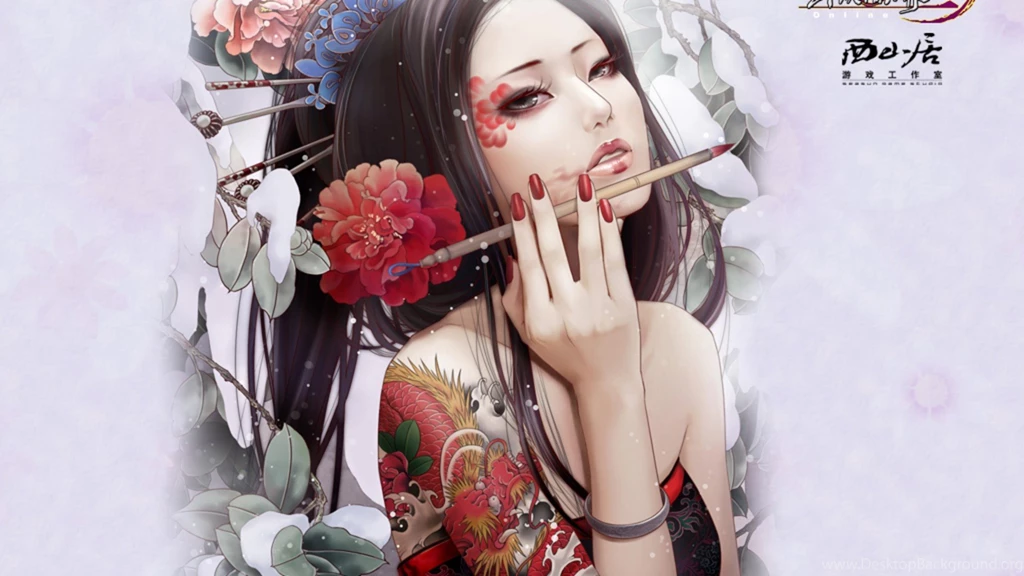 Figure Girls In The Japanese Style Wallpapers And Images ...