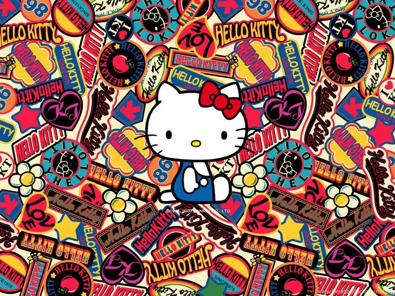 Hello Kitty Logos Sanrio 1024 768 1024x768 Wallpapers – Anime Hello ...