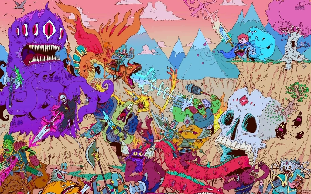 Adventure Time Wallpapers Awesome K2N » WALLPAPERUN.COM