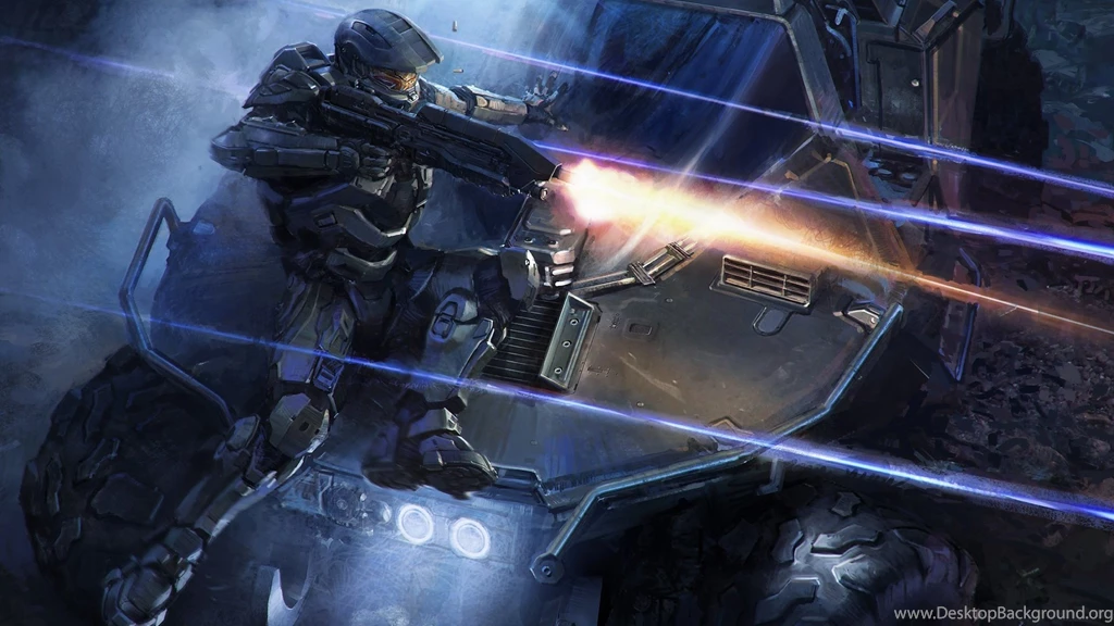 Wallpaper: Halo 4, Warrior, Gun, Armor, Video Game, Soldier, Fire ...