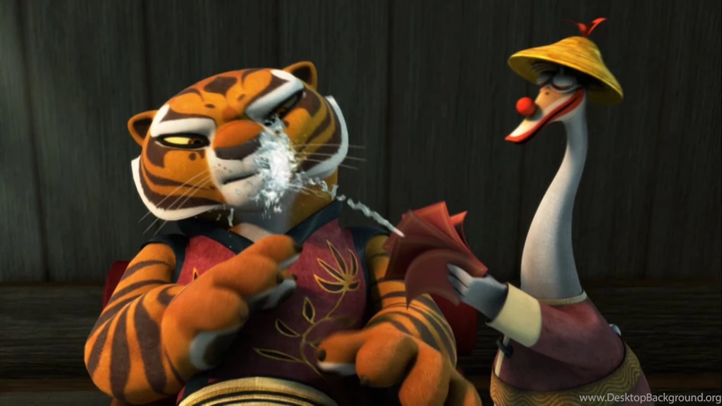 Tigress Fever Kung Fu Panda HD Image For PC   Cartoons Wallpapers