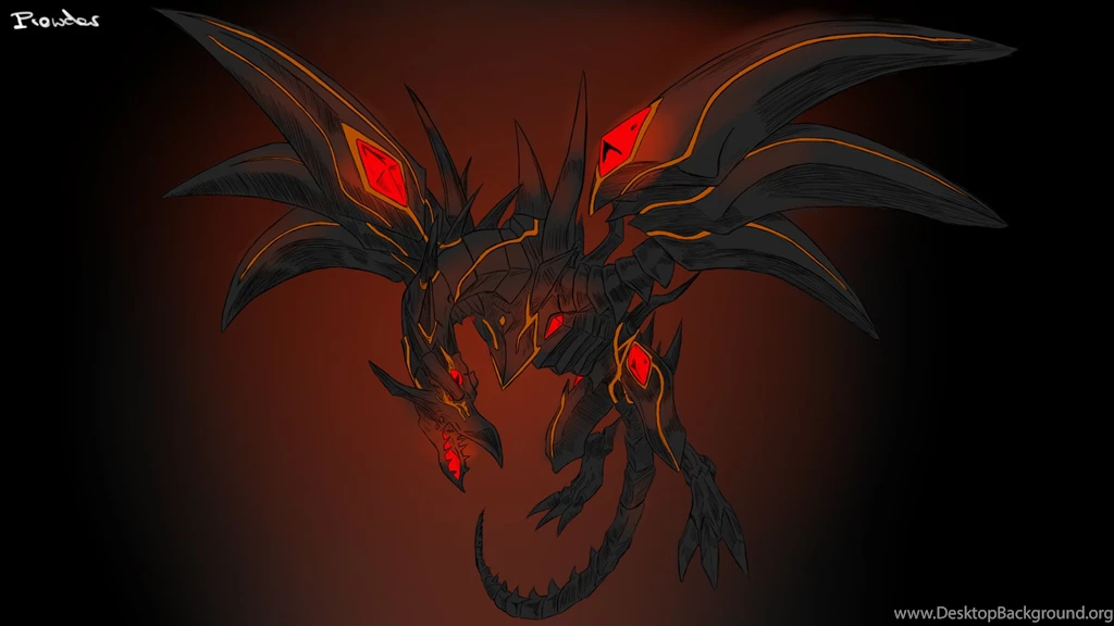 Yu Gi Oh! Dragons: Red Eyes Darkness Dragon By Prowdz On DeviantArt