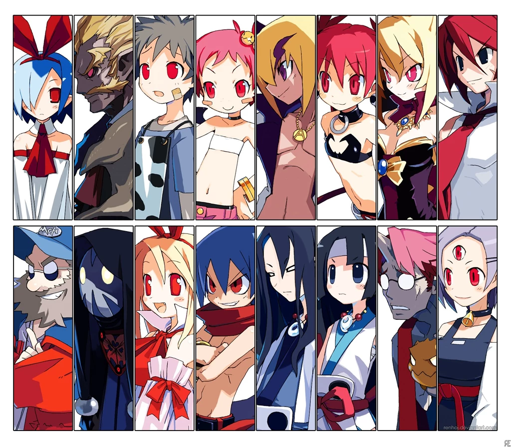 DeviantArt: More Like Disgaea 2 Characters By Renhoj
