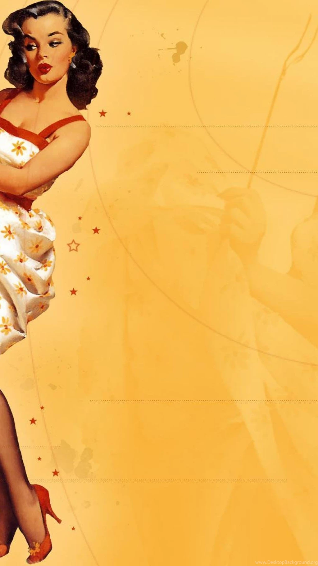 Girl Artistic Pinup Human Drawing Up HD Wallpapers, Desktop ...