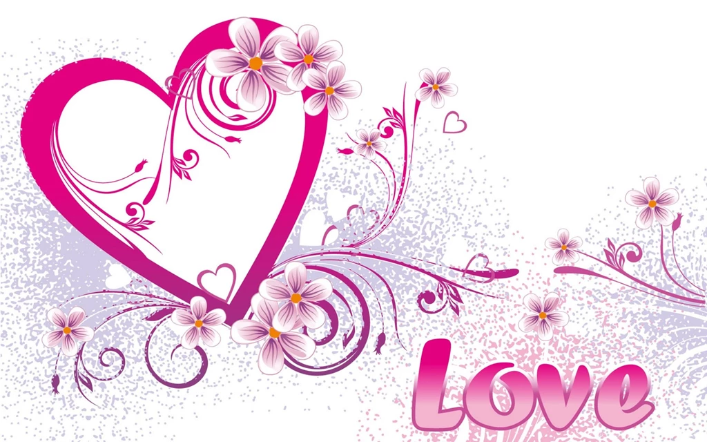 Love Abstract Design Heart Wallpapers