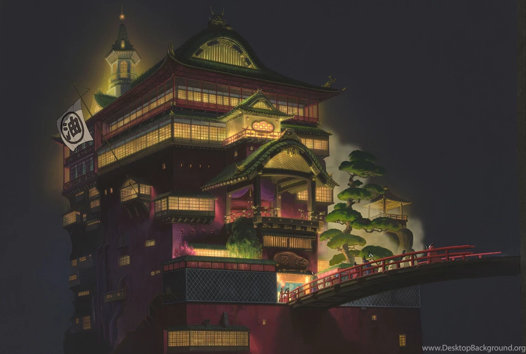 Spirited Away Backgrounds Wallpapers Cave