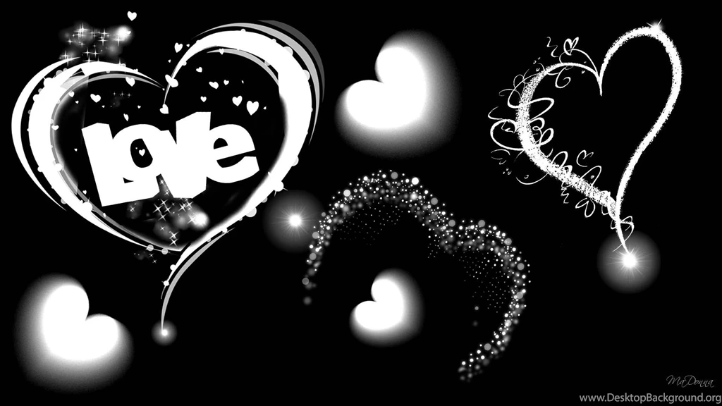 Black Hearts Wallpapers » WallDevil Best Free HD Desktop And ...
