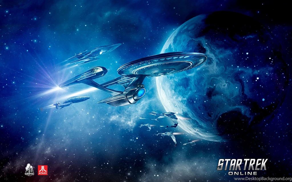 Wallpapers Star Trek Blue Planet Spaceship Enterprise From Film ...