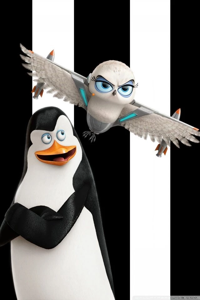 Penguins Of Madagascar Kowalski And Eva HD Desktop Wallpapers ...