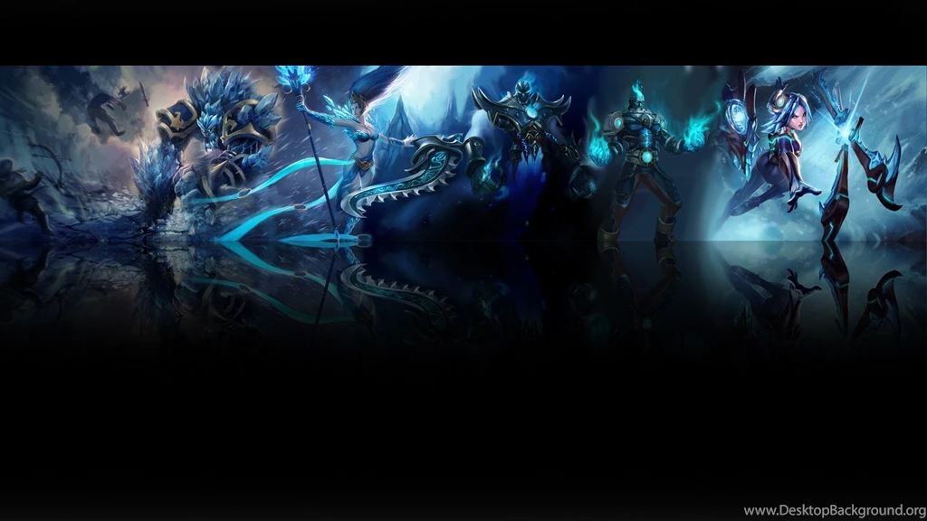 Wallpapers League Of Legends Zed Champions Frost Skins And ...
