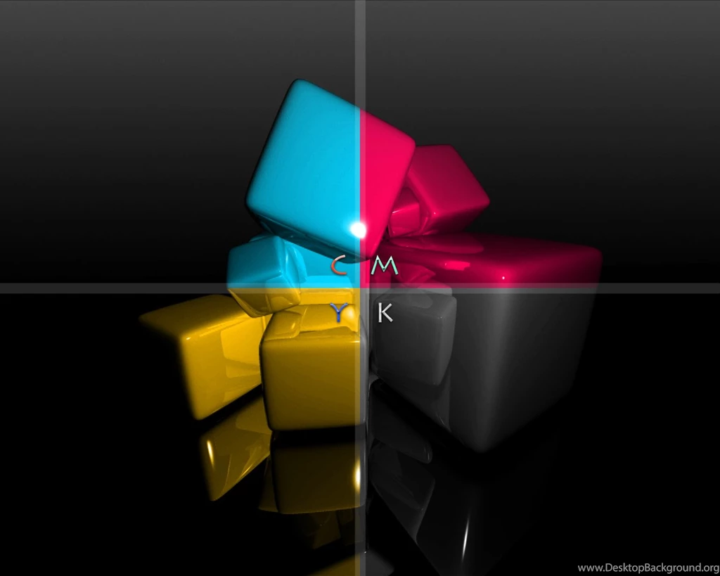 CMYK Cubes By Evil noxx On DeviantArt