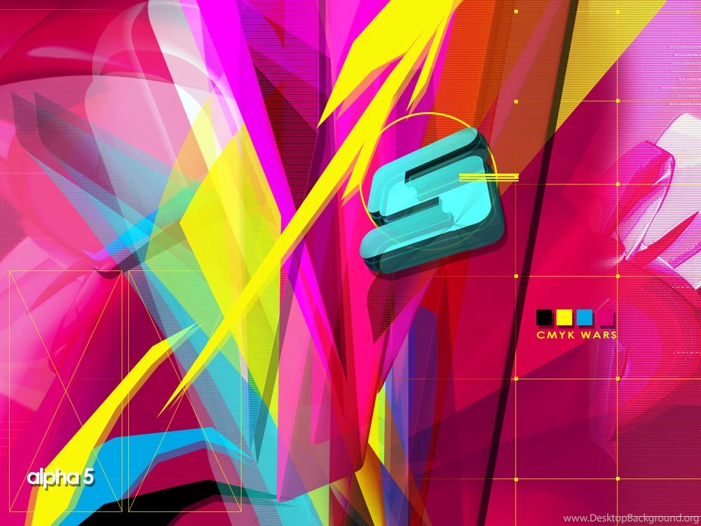 Wallpapers   Alpha Phive CMYK WARS By DjKaenow   Customize.org