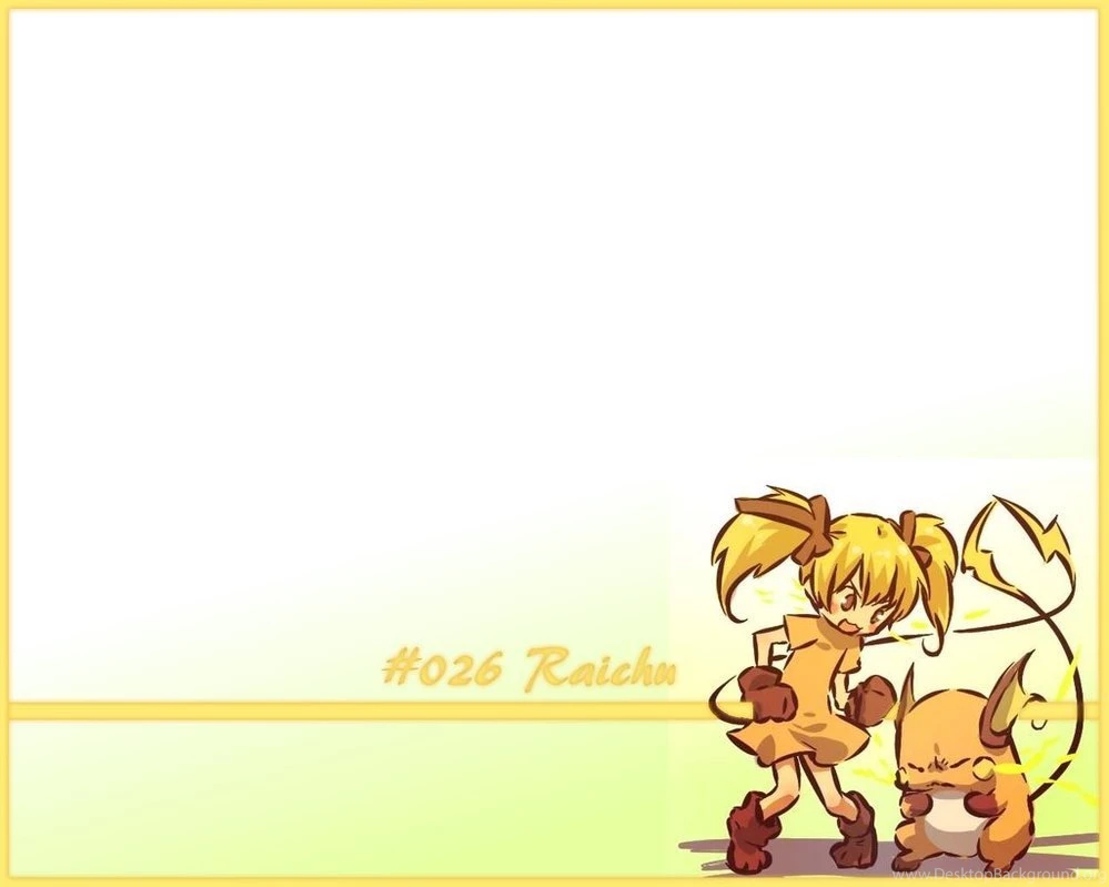Raichu Wallpapers By DassenOfFJ On DeviantArt