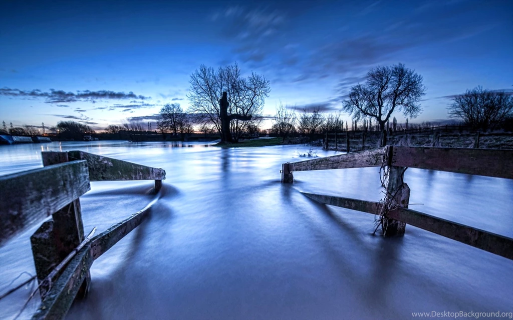 22 Lake In Winter Landscape Trees Sunset Wallpapers