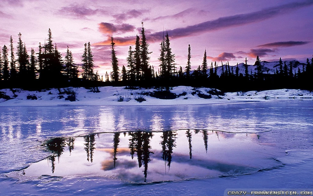 Winter Lake Wallpapers Crazy Frankenstein