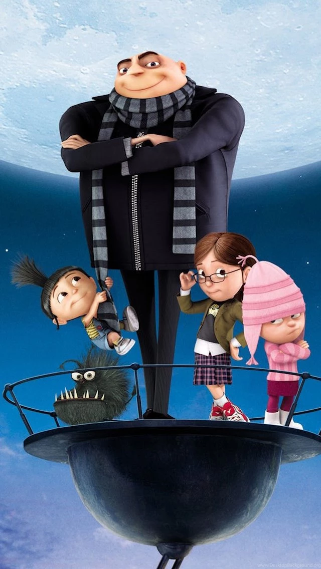Despicable Me Characters iPhone 5 Wallpapers (640x1136)