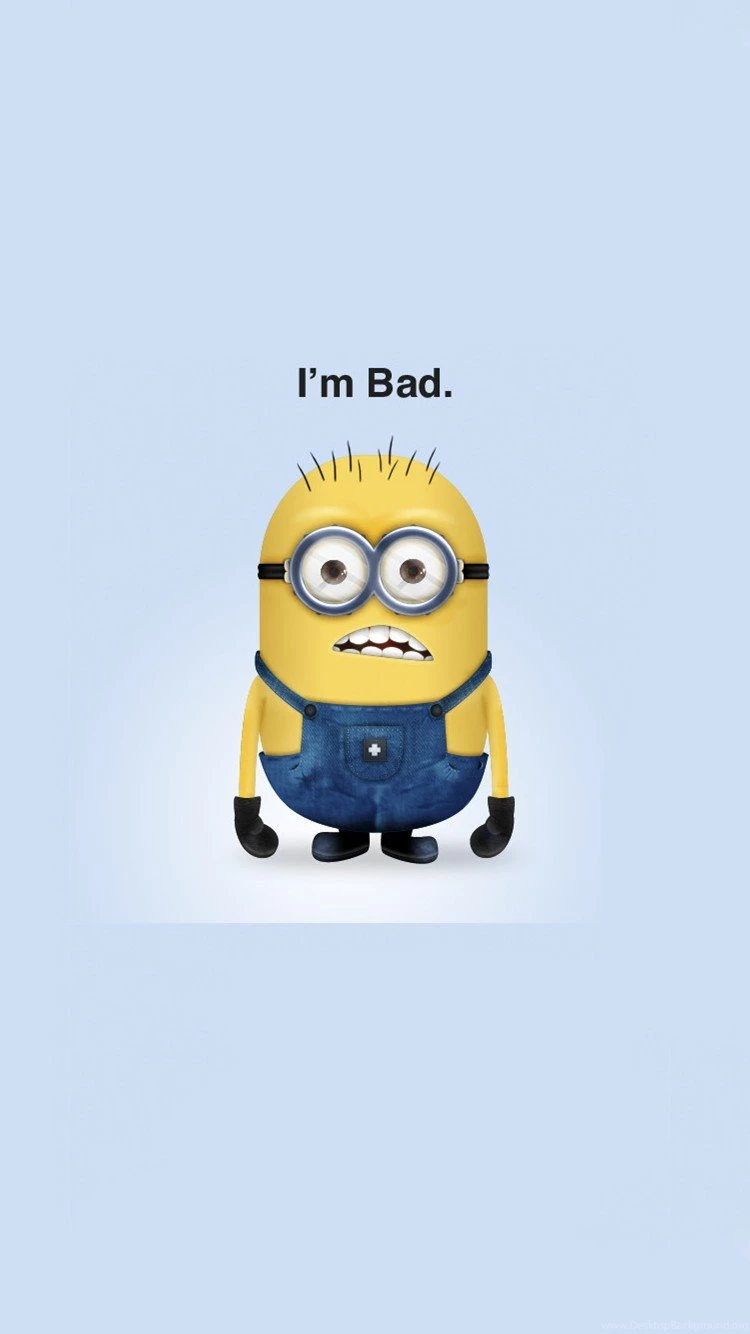 Im Bad Quote Minion Iphone 6 Wallpapers For 2015 Halloween