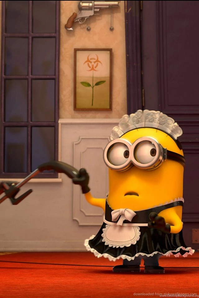 Download Despicable Me 2 Minion Maid Wallpapers For iPhone 4