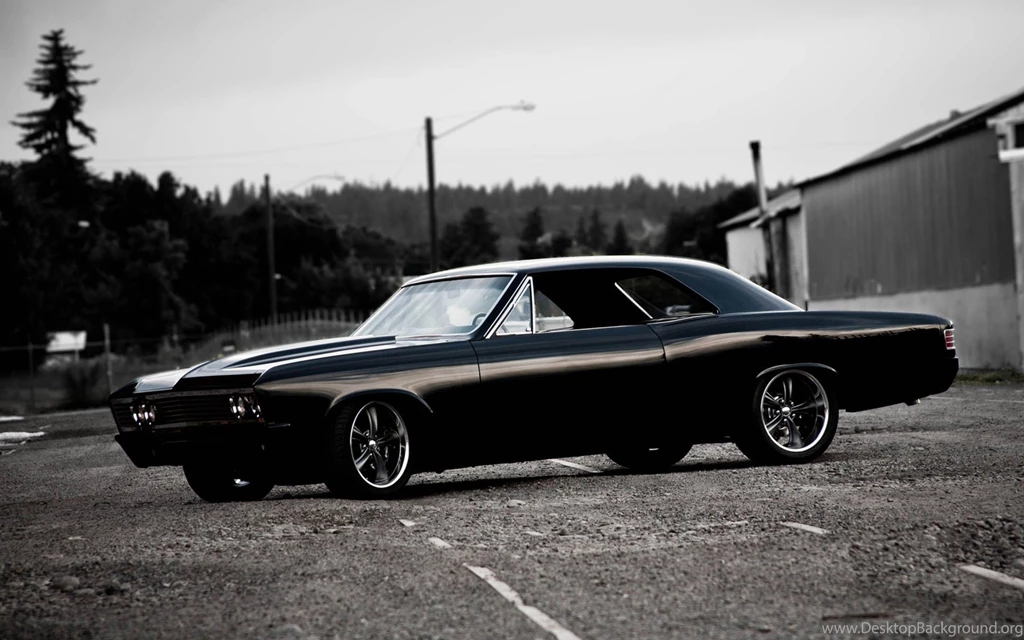 Beautiful Black Oldtimer 1967 Chevrolet Impala 1920x1200 Full ...