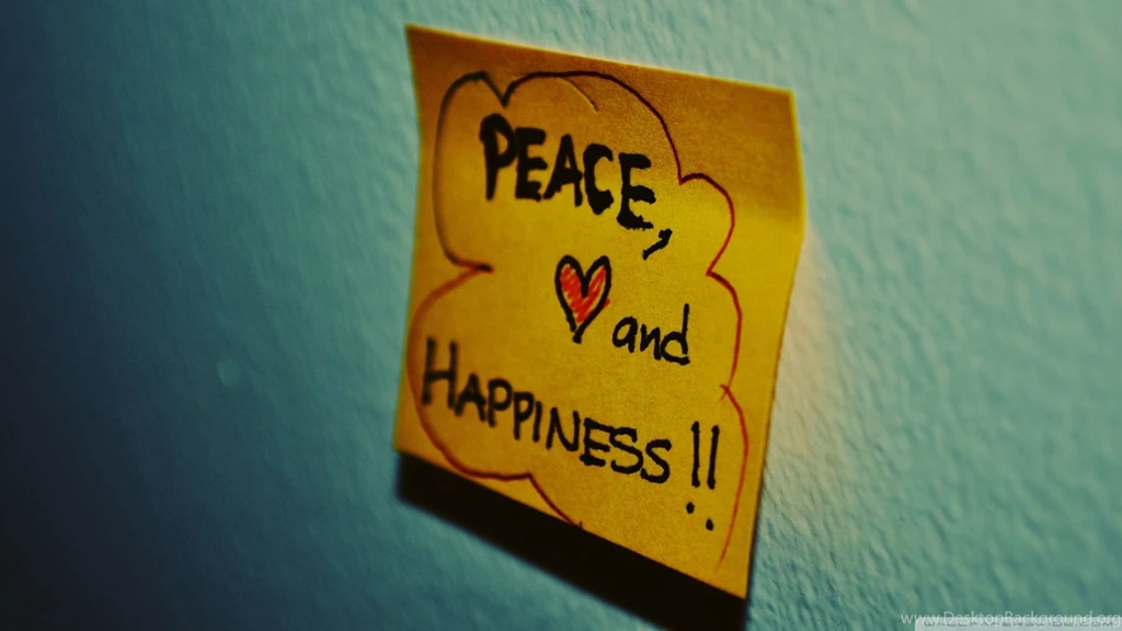Peace, Love And Happiness HD Desktop Wallpapers : High Definition ...