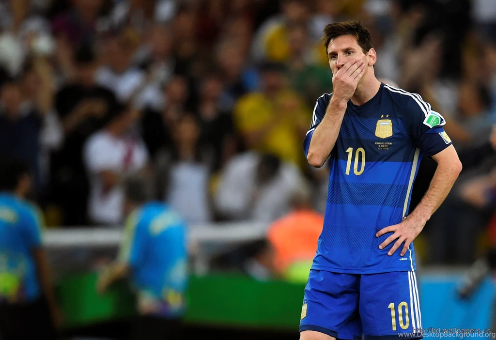 Messi In FIFA 2014 World Cup Final Match Free Download HD Wallpapers