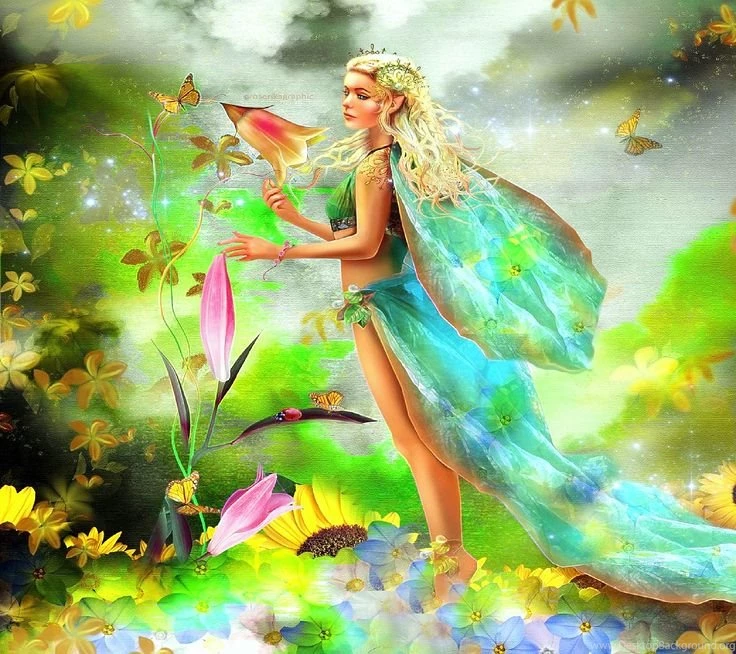 Spring Fairy Wallpapers