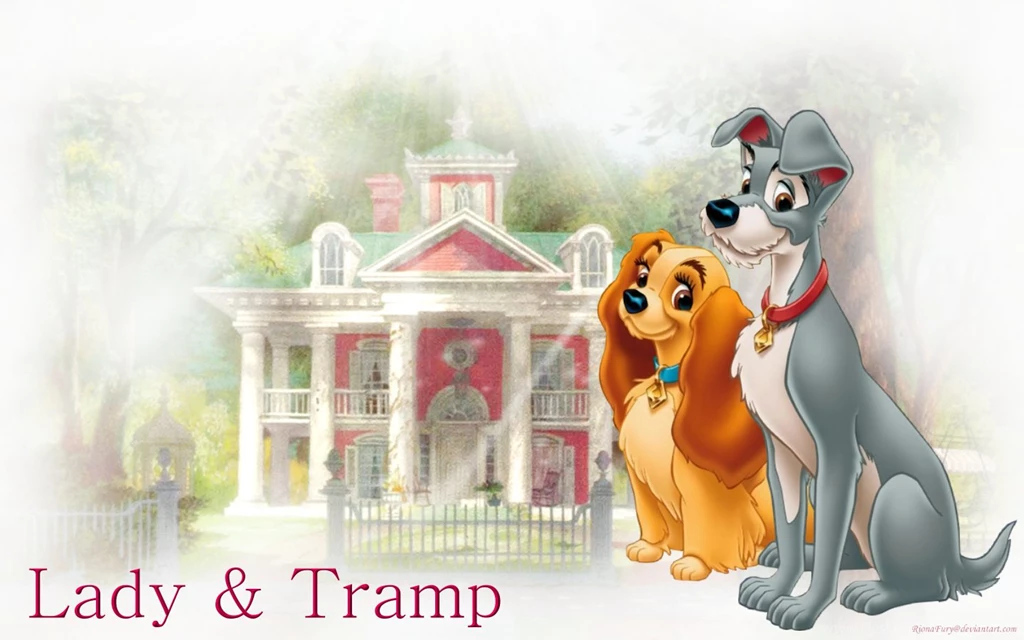 Lady And Tramp Disney's Lady And The Tramp Wallpapers (32875749 ...
