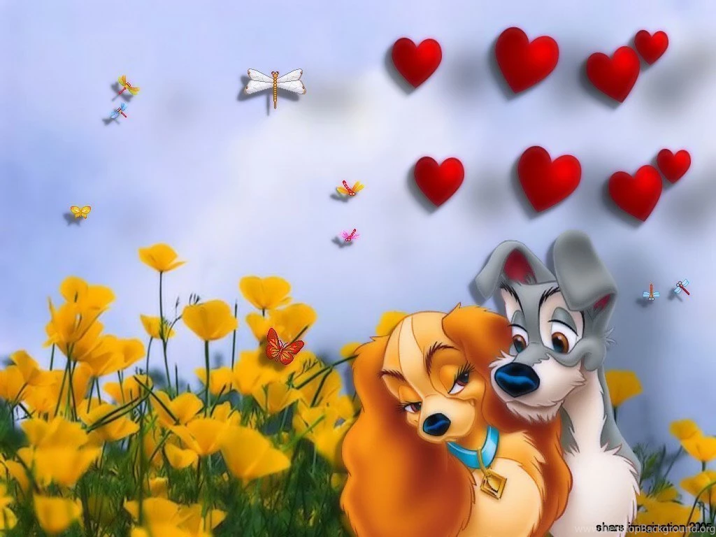 Lady & The Tramp   Lady And Tramp Wallpapers (33813099)   Fanpop