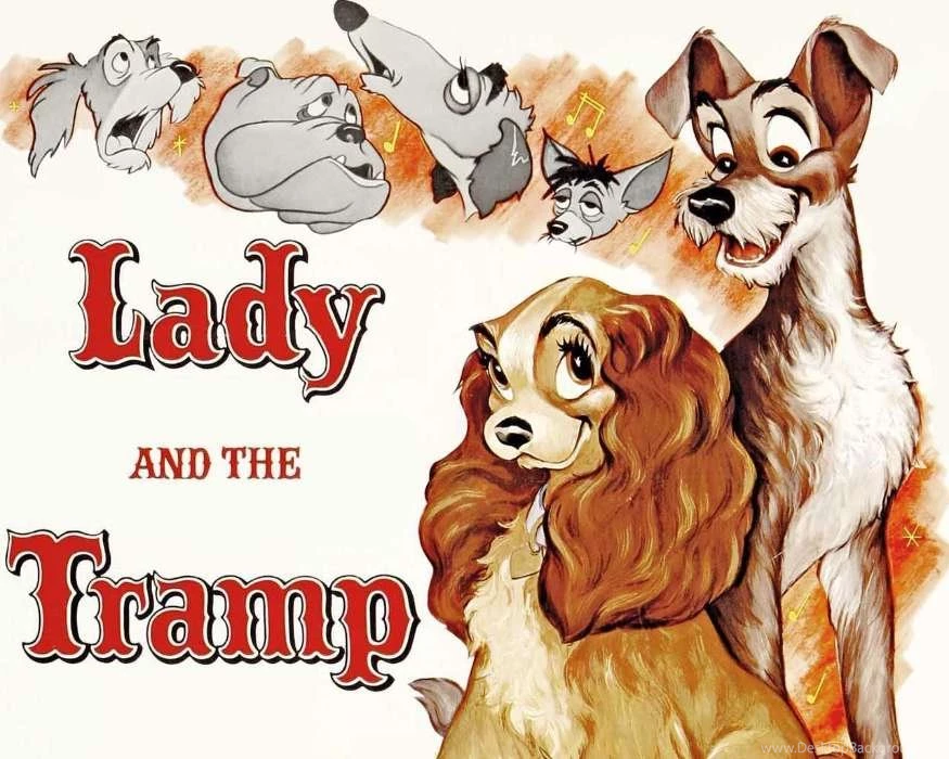 Download Mobile Wallpaper: Cartoon, Dogs, Lady And The Tramp, Free ...