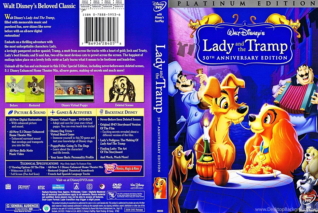 LADY AND THE TRAMP Disney H Wallpapers