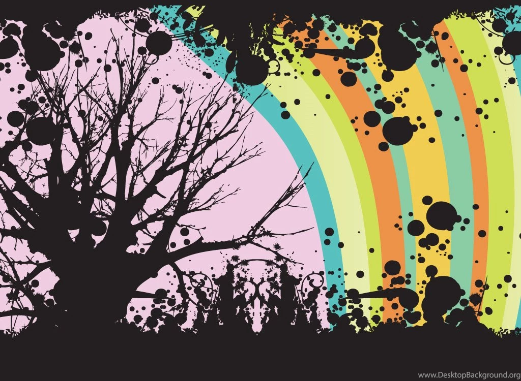 Abstract Tree Backgrounds