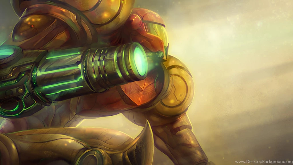 Metroid Prime Samus Aran Drawn