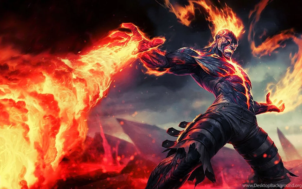 Wave Of Flame Wallpapers