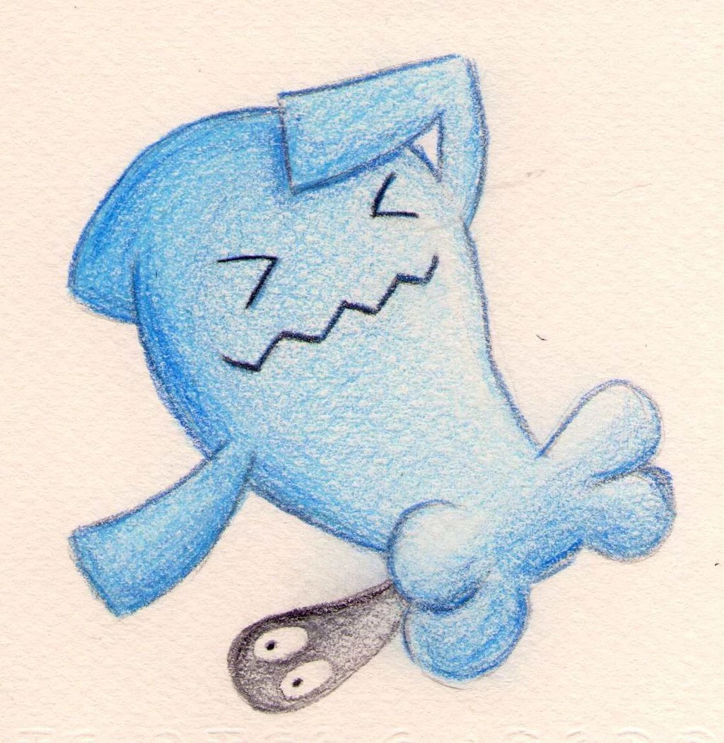 Wobbuffet [202] ~ ColorDraw By Reallyfaster On DeviantArt