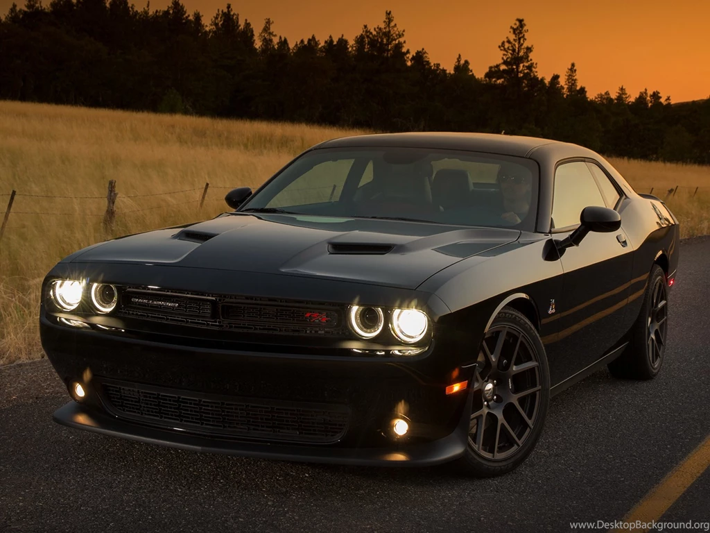 2015 Black Dodge Challenger Wallpapers Image