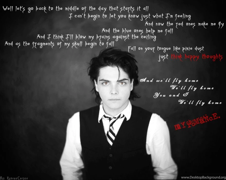 DeviantArt: More Like Gerard Way Wallpapers By RavenxCorpse