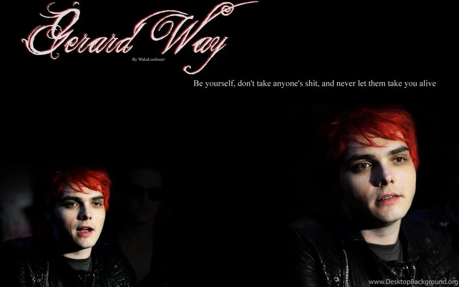 Wallpapers 001: Gerard Way. By WakaLionheart On DeviantArt